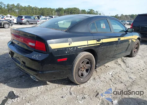 2013 Dodge Charger Police z USA, uszkodzony, nr VIN 2C3CDXAG0DH648000